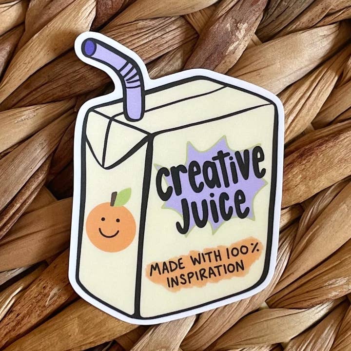 Adesivo creativo del succo per la vendita all'ingrosso da parte di Created to Heal