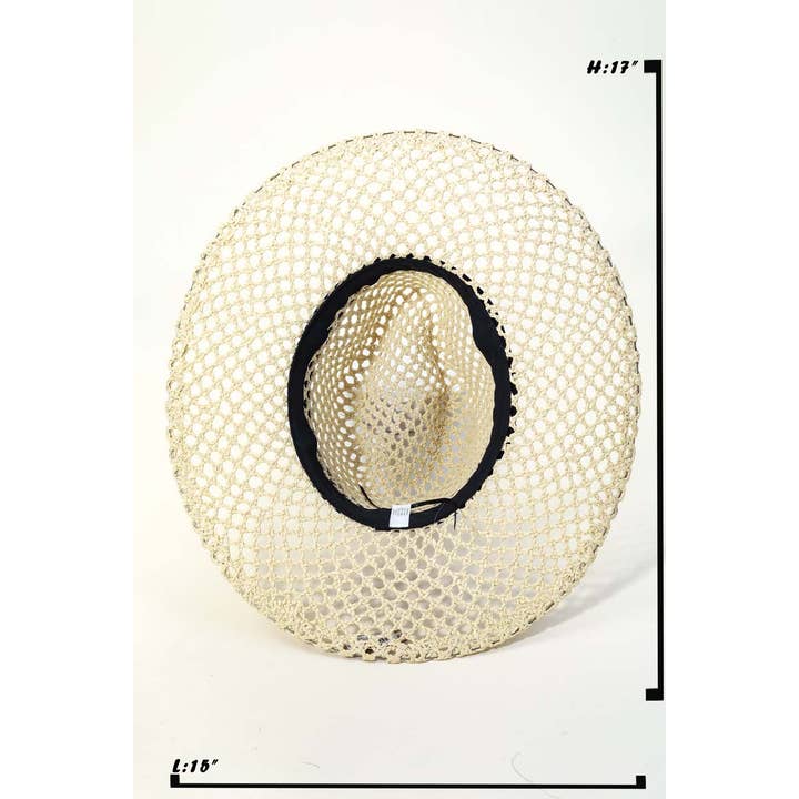 Anarchy Street - Wholesale Straw Hat - Women's - Braided Weave Fashion Sun Hat