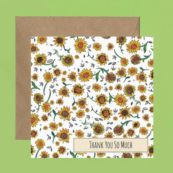 Solsikke Tak for engroshandel hos Half Pint Print