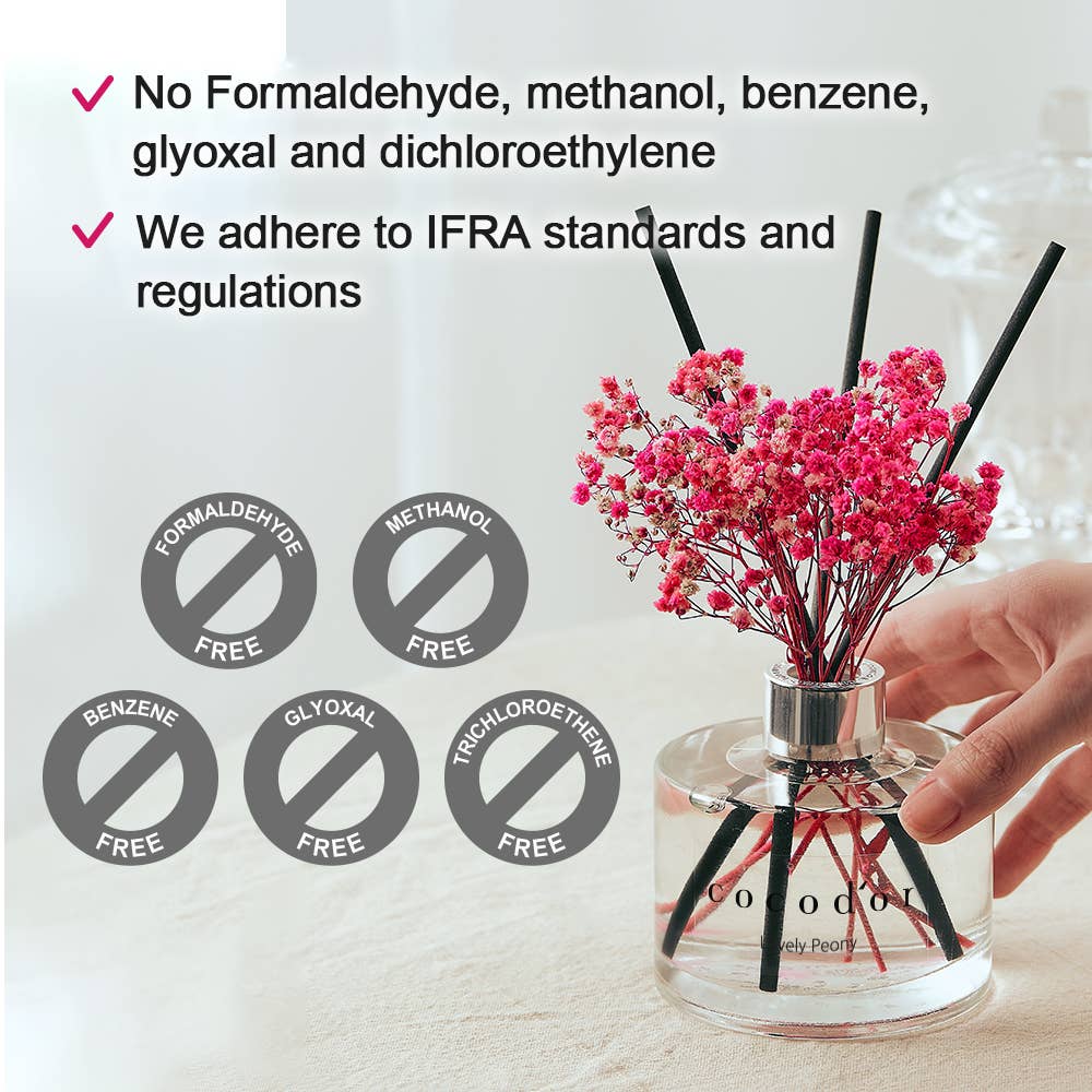 Cocodor Italy srl – wholesale Doftpinnar – Cocodor Blomdiffuser 120 ml (4,0 oz) Rosparfym Doft2