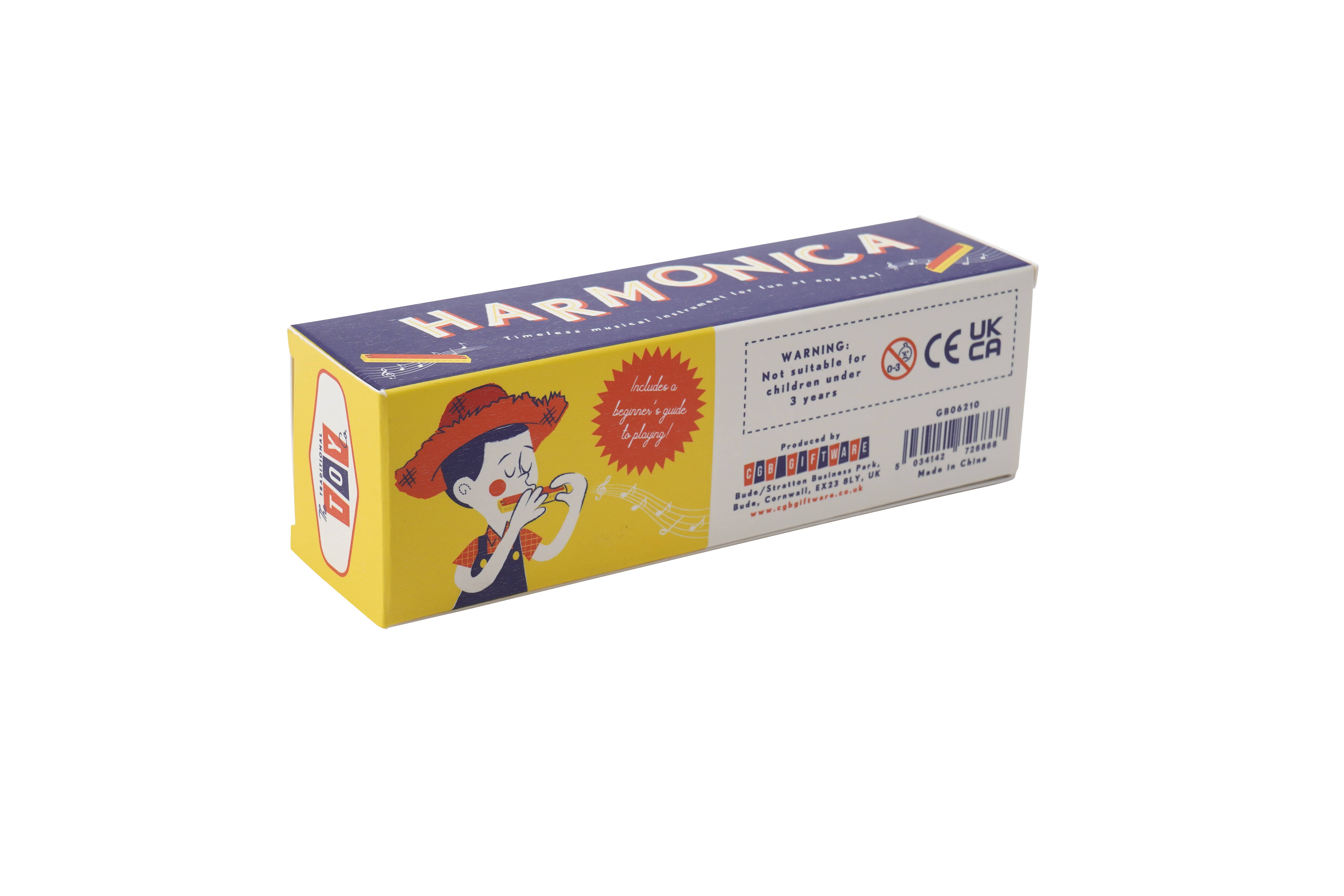 CGB Giftware - Wholesale Muzikaal speelgoed - Kinderen en baby - Traditional Toy Co. mondharmonica1