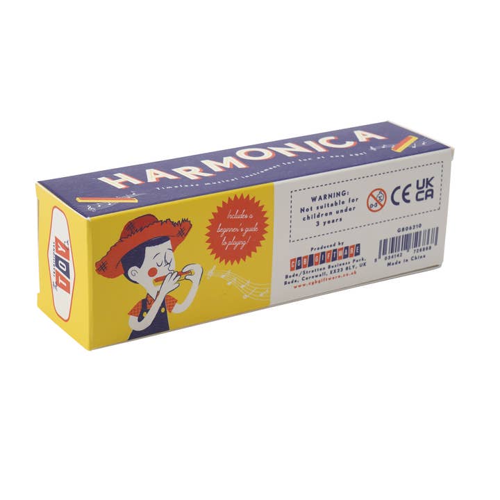 CGB Giftware - Wholesale Muzikaal speelgoed - Kinderen en baby - Traditional Toy Co. mondharmonica1