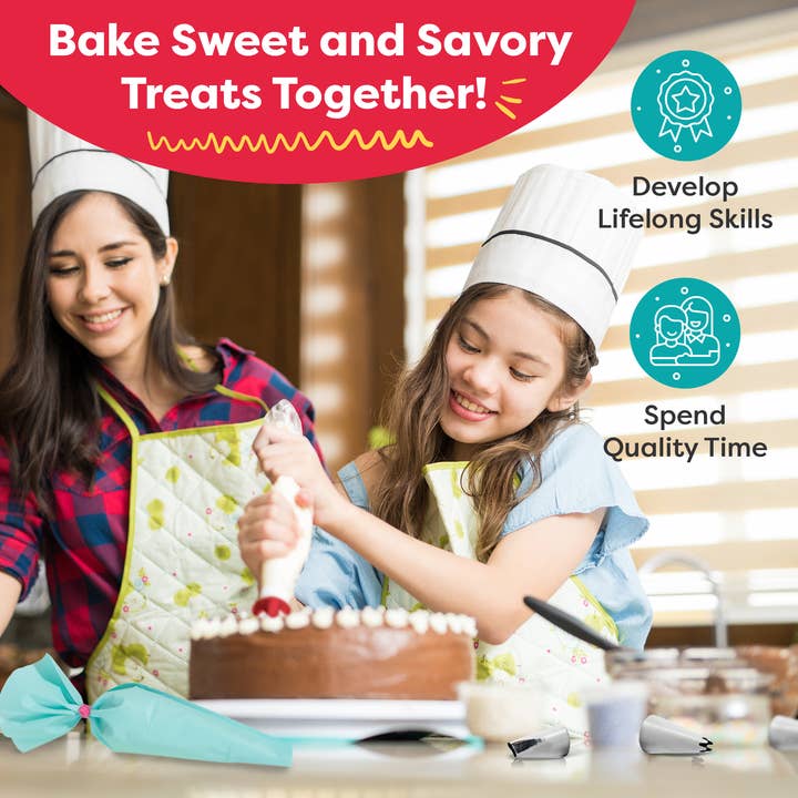 Baketivity Corp – Großhandel Kuchendeko – BAKETIVITY Glasurset zum Dekorieren, einfarbiges Paar7