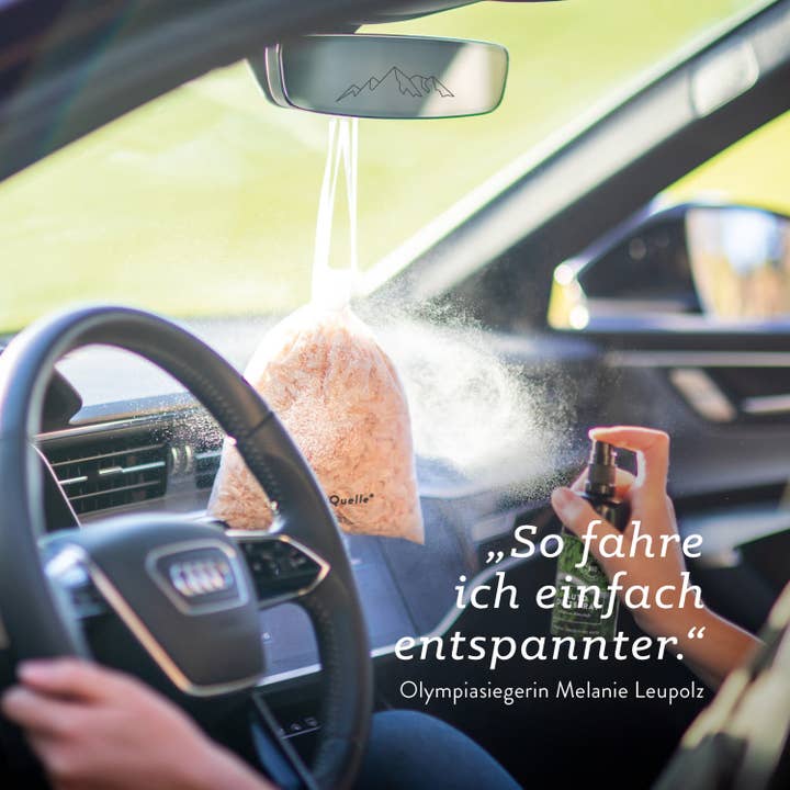 Allgäuquelle Naturprodukte GmbH - Venta al por mayor Ambientador de coche - Unisex - Spray de fragancia para coche Allgäu natural air