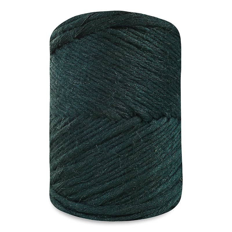 WelcomeYarn - Wholesale Yarn - Rustic Macramé Cotton Pine Green0