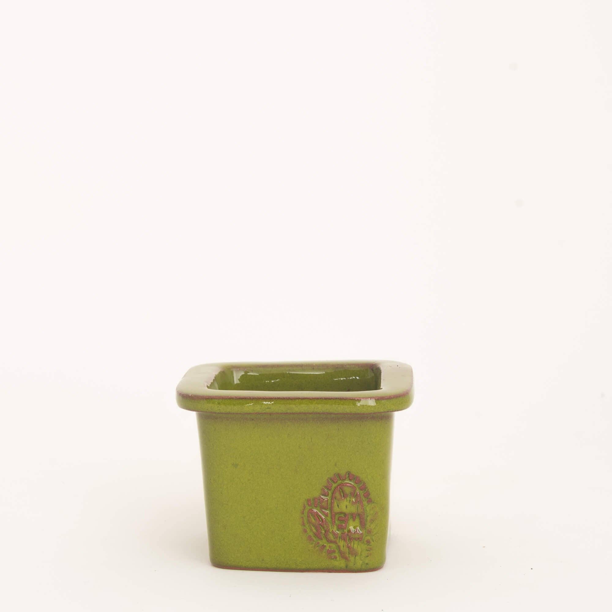 Vasos Quadrados by EM – Vaso de plantas por atacado – VASO QUADRADO MINI 6x6 - BRILHO41