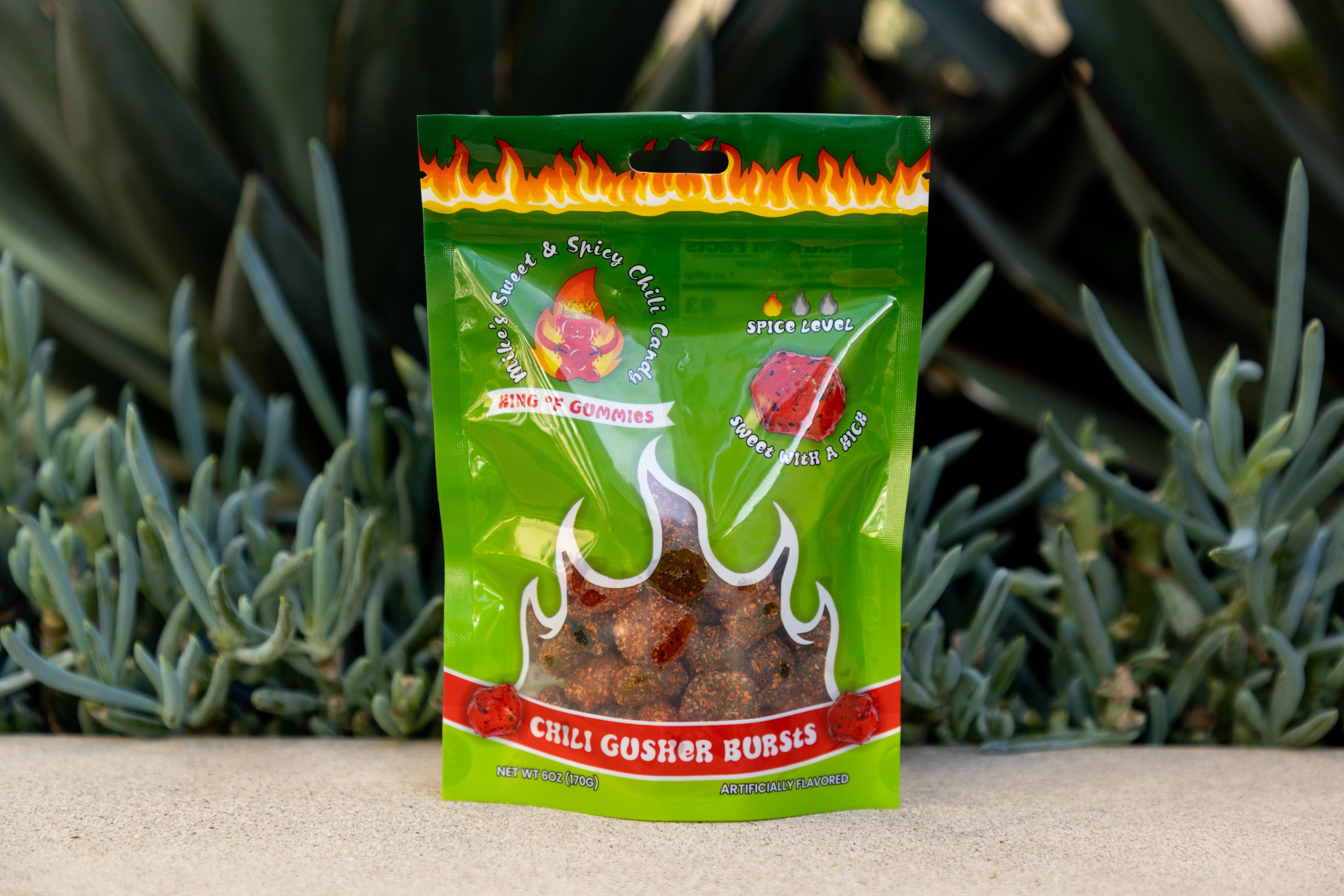 Mike's Sweet and Spicy - Wholesale Gummy - Chili Gusher Bursts1