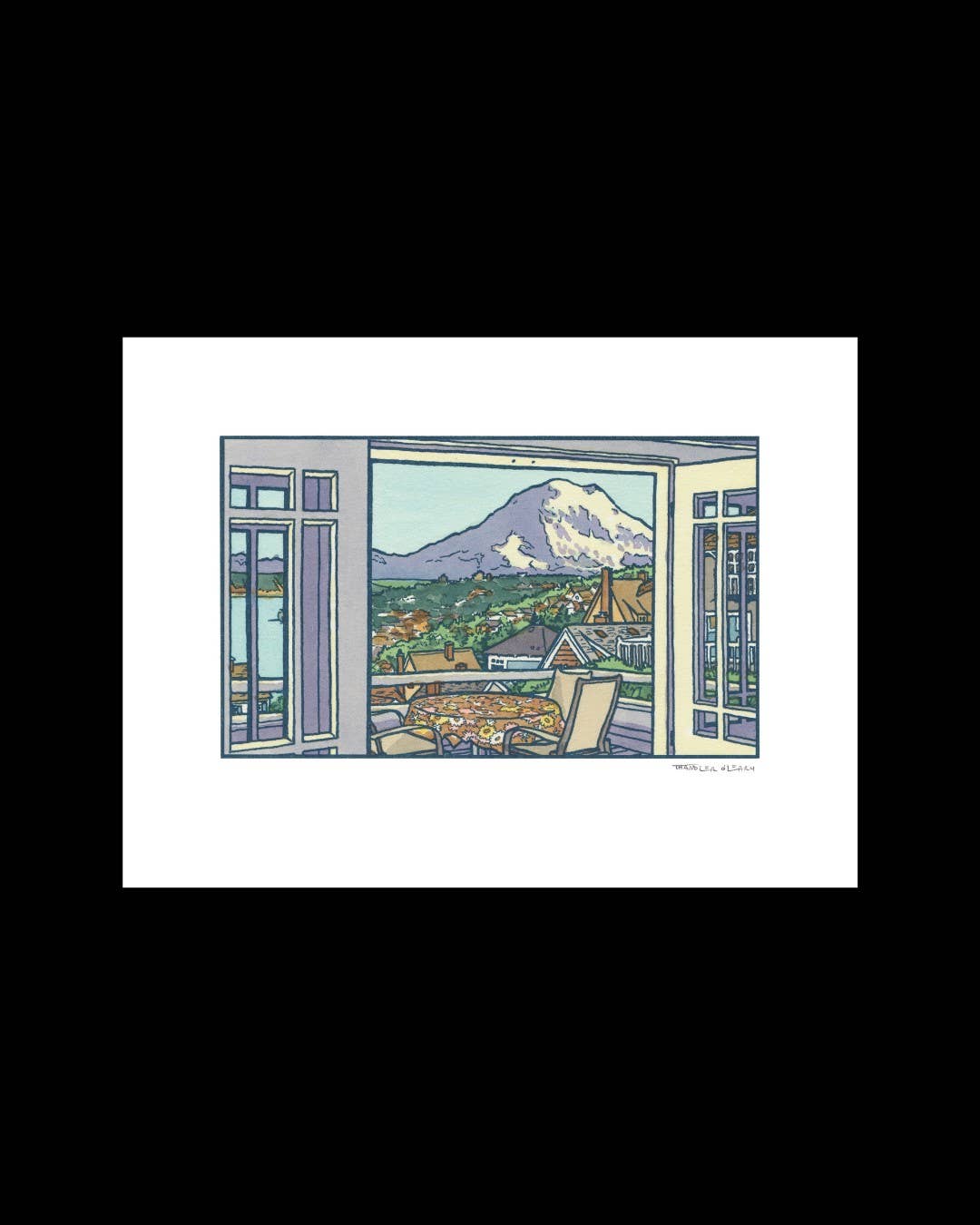 Anagram Press - Wholesale Art Print - Craftsman Balcony giclée print2