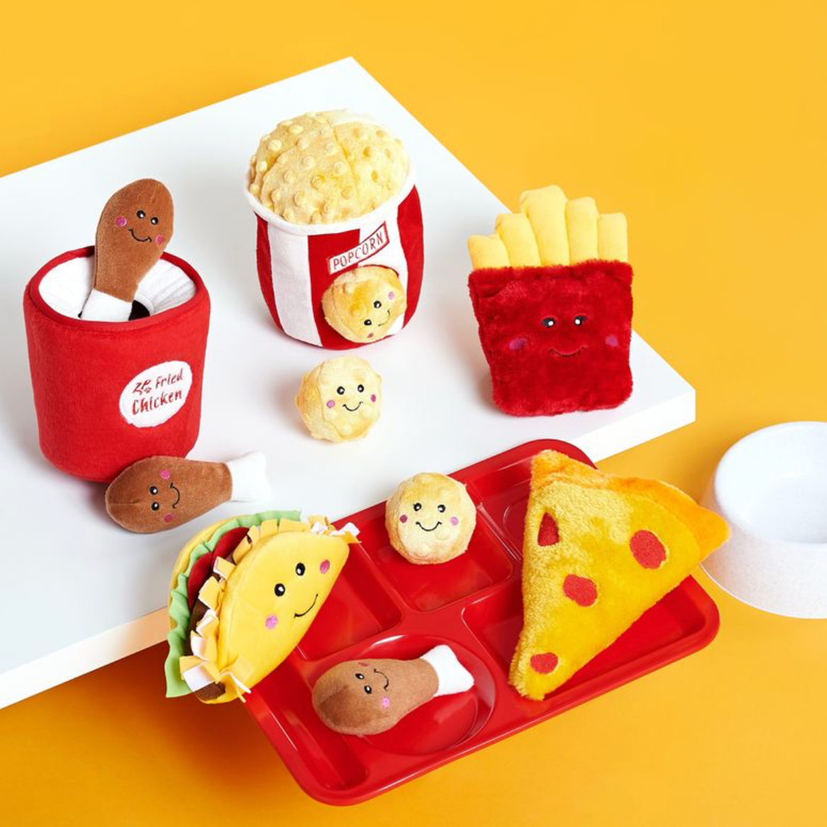 ZippyPaws – wholesale Mjukisdjur - Hund – NomNomz® pizza hundleksak4