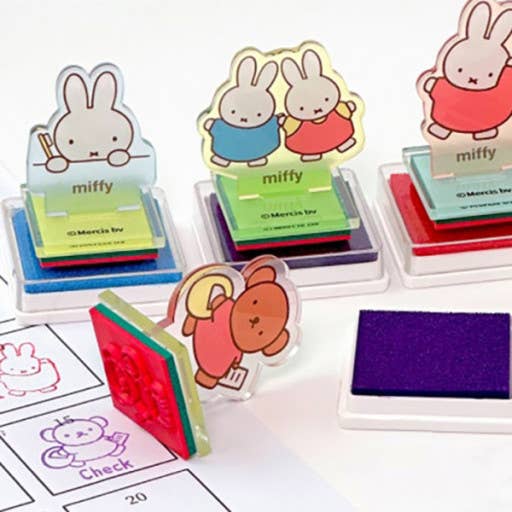 K-Wonderland - Wholesale DIY Craft Kit - Kids - Miffy Stamp DIY Set Random Character Box0