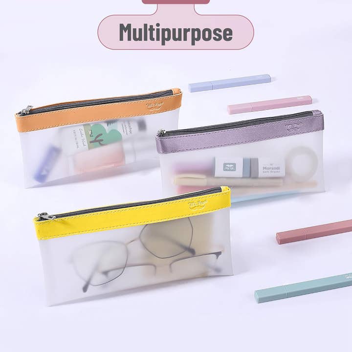 Mr. Pen – wholesale Pencil case/pouch – Mr. Pen Clear Pencil Pouch: Stylish & Practical Storage6