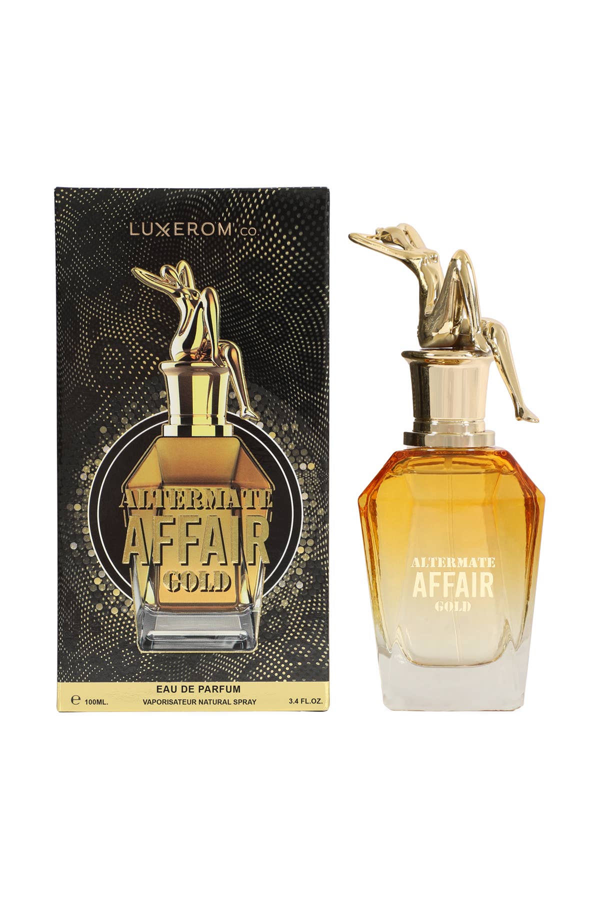 MYS Wholesale Inc - Wholesale Perfume/Eau de Toilette - Altermate Affair Gold Perfume for Women 100ml0