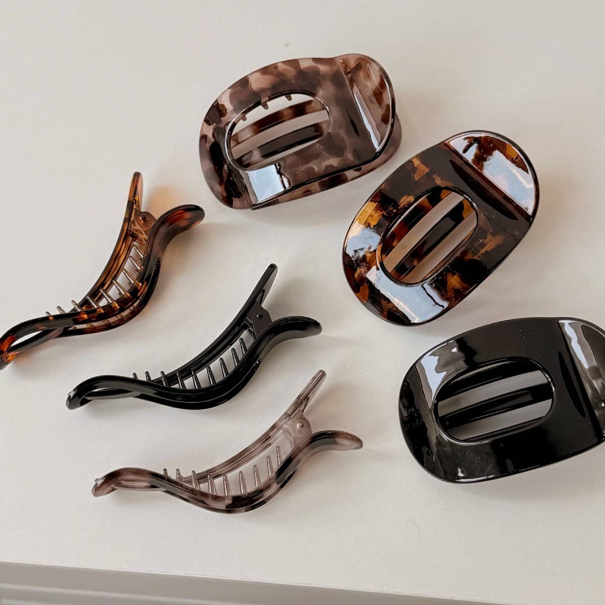 ACCITY - Wholesale Hair Clip - Women's - Black Bow Hair Clip Elegant Side Bangs Style_CWAHA081328