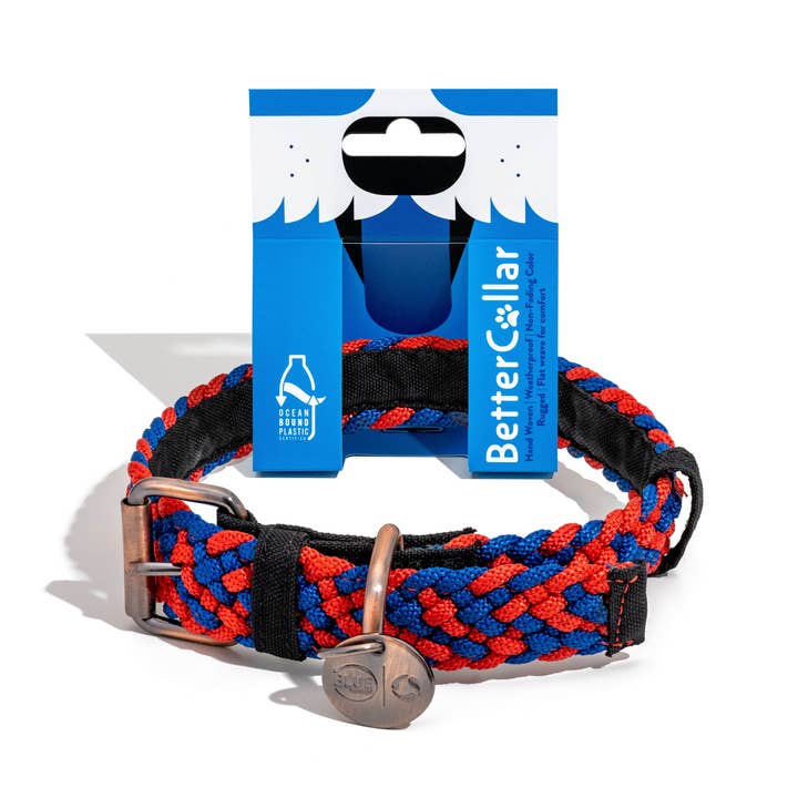 BetterBone Natural Dog Chews - Wholesale Pet Collar - Dog - BetterCollar - 100% Fairtrade Recycled Ocean Bound Plastic D
