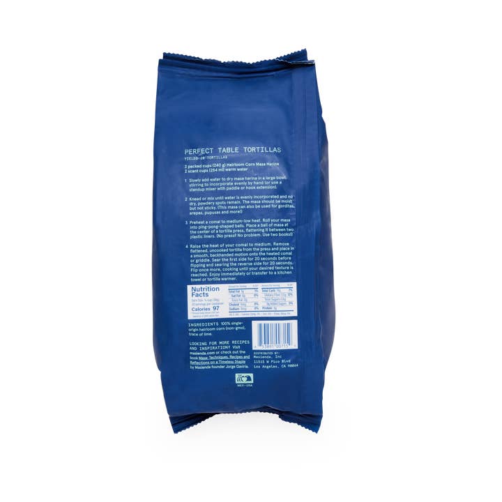 Masienda - Wholesale Cornmeal - Heirloom Blue Corn Masa Harina1