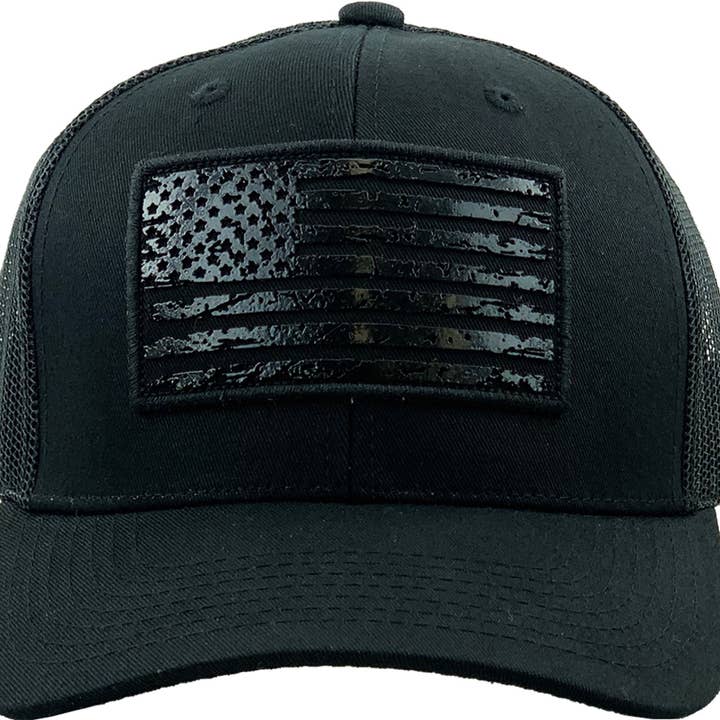 KBETHOS - Wholesale Trucker Hat - Men's - FLAG UV PRINT PATCH MESH BACK BALLCAP