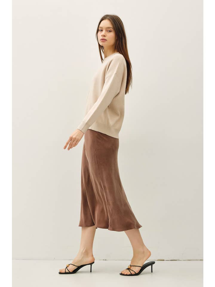 Be Cool - Wholesale Knit Sweater - Women's - CREW NECK BOXY FIT SWEATER6