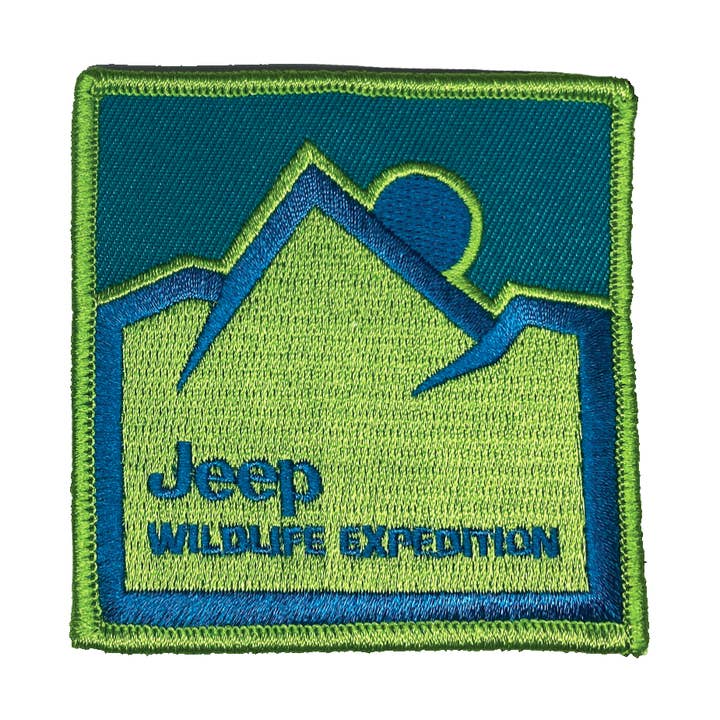 Patch - Expédition animalière en Jeep pour la vente par Detroit Shirt Co.