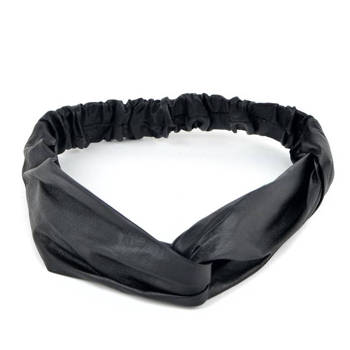 Selini New York - Wholesale Fashion Headband - Women's - 12pc Assorted Ladies Criss Cross Solid Headbands