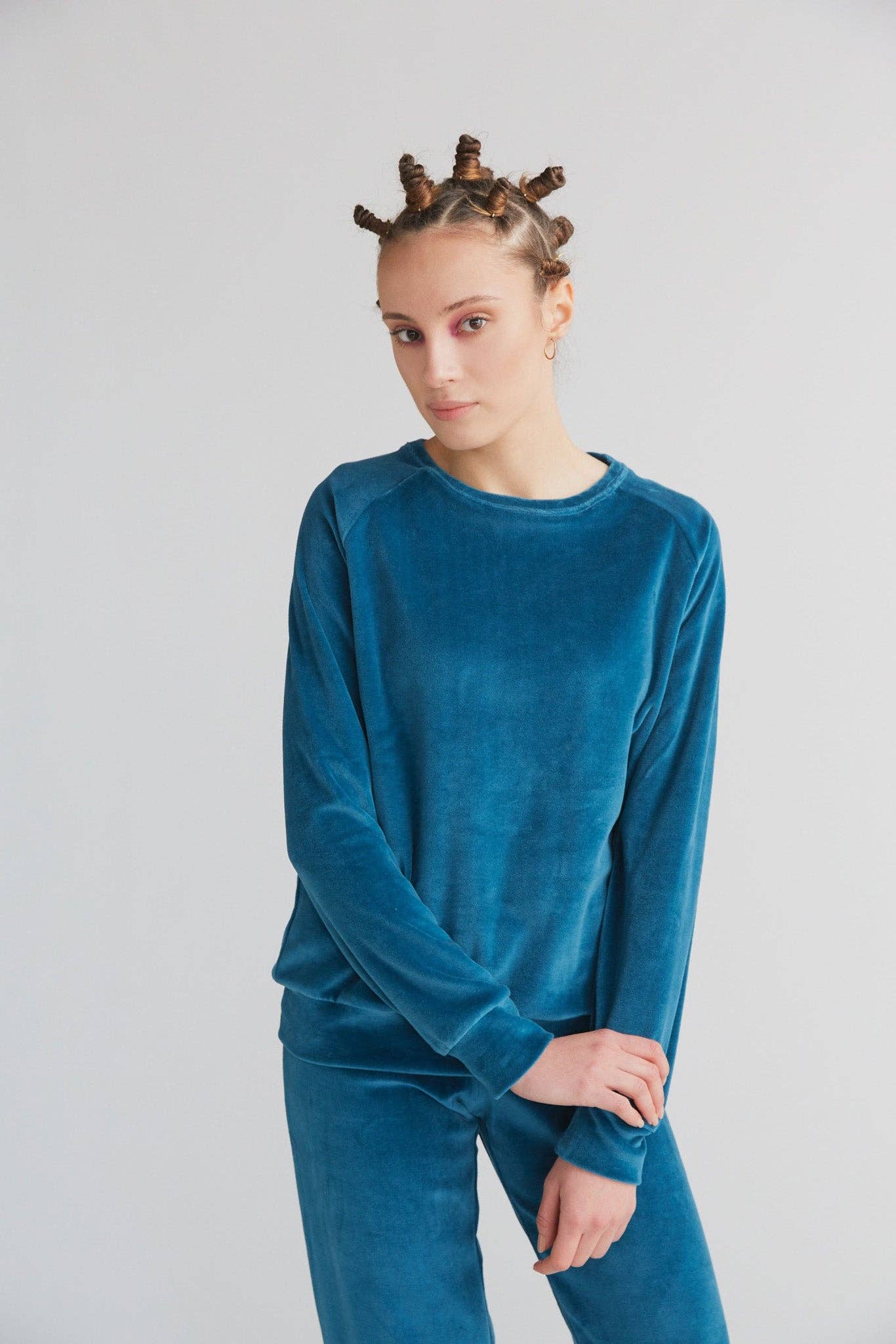 Leela Cotton - Wholesale Sweatshirt - Women's - 1277 Damen Nickysweatshirt20