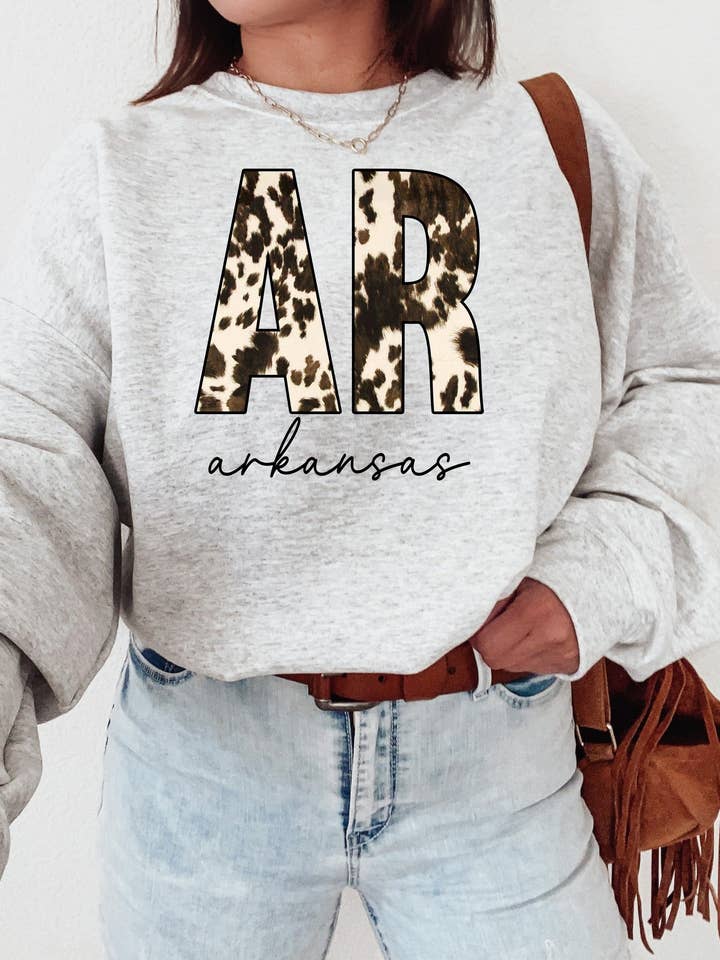 Sweatshirt de Estado Oculto Vaca por atacado de JAR Co