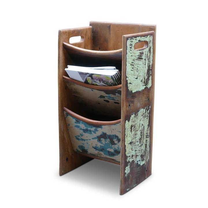 Magasinholder for engroshandel hos Nature and Style Wohnkultur Import GmbH