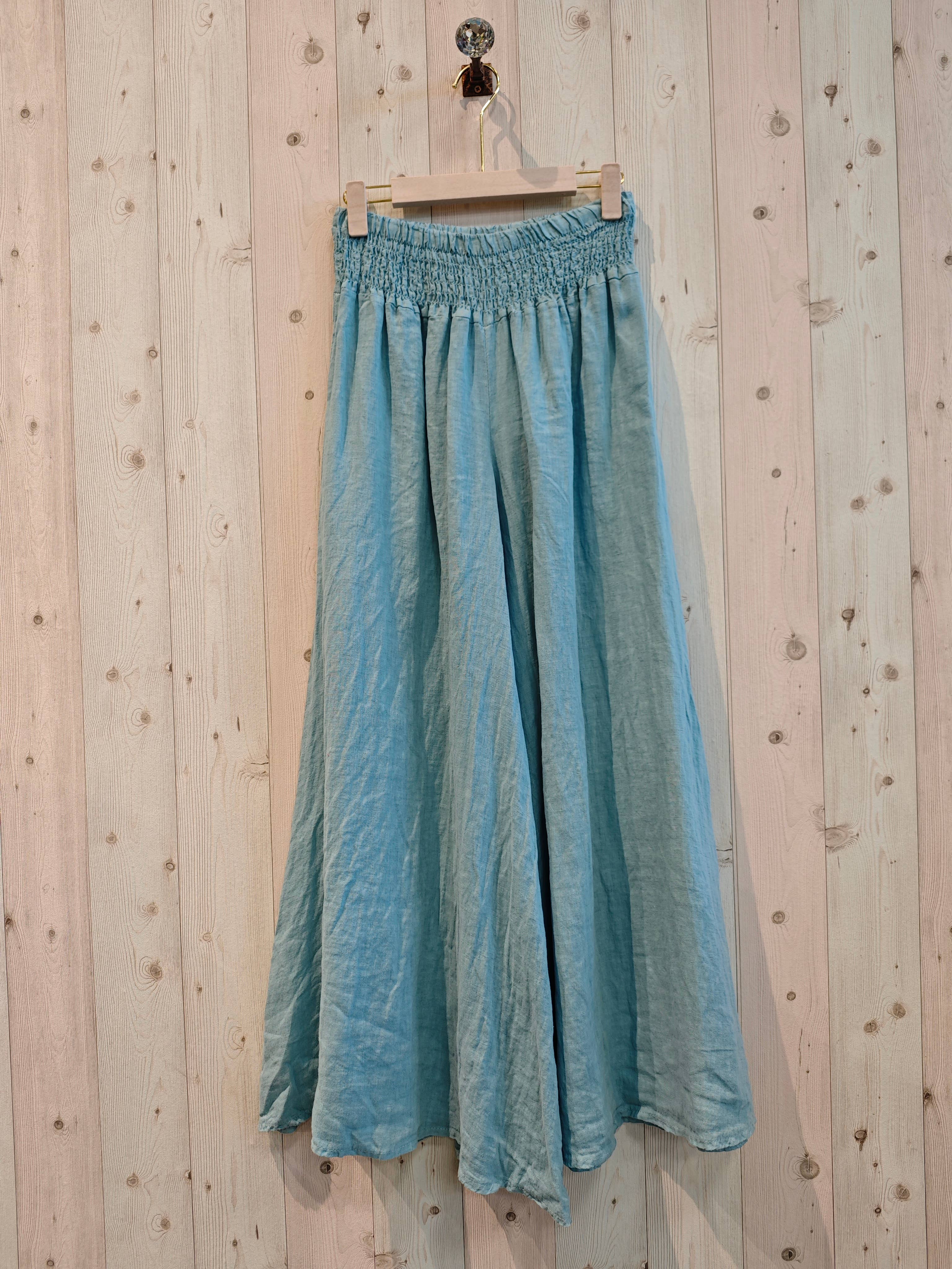 Linen & More – wholesale Pants – Women's – REF 30201 WIDE LEG LINEN PANTS 100%5