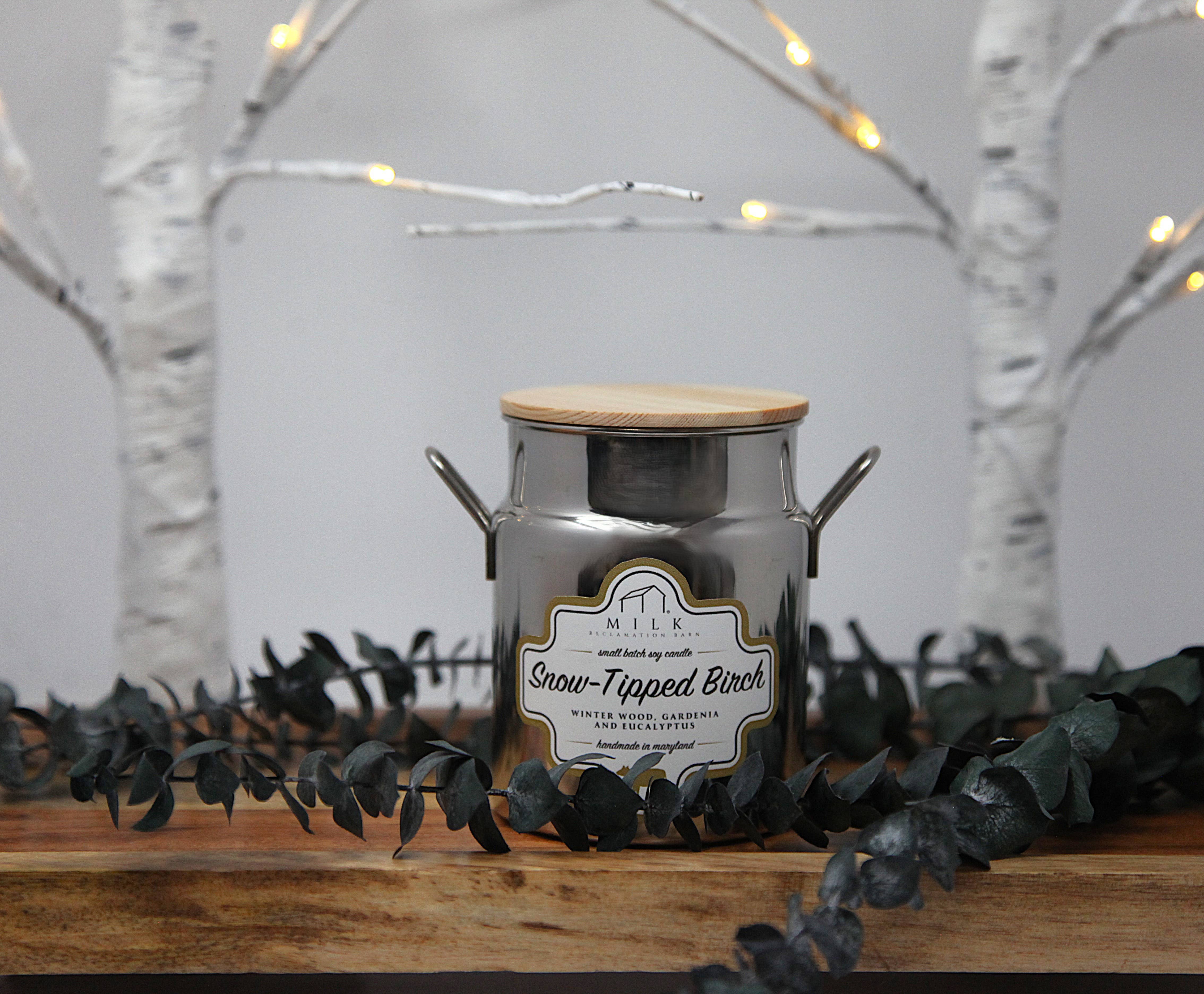 Milk Reclamation Barn - Wholesale Jar/Filled Candle - Stainless Milk Churn Candle - 12.5 oz68