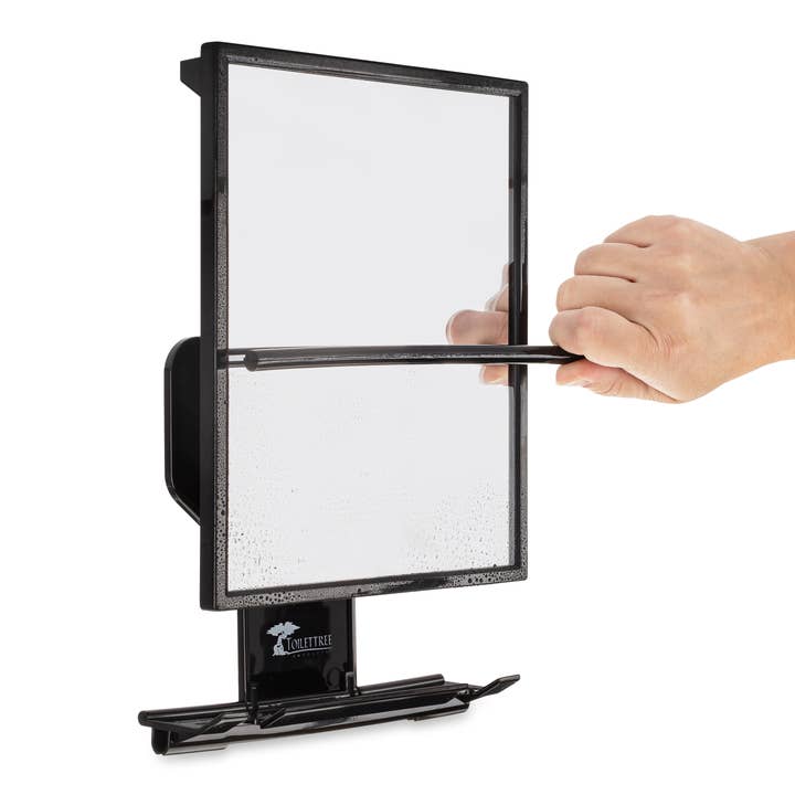 ToiletTree Products - Wholesale Bathroom Mirror - Deluxe Fogless Shower Mirror with Shelf and Squeegee11