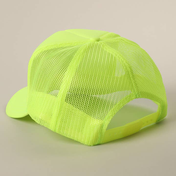 Fashion City – wholesale Truckerkeps – Unisex – Saltig men Söt Textlogotyp Tryckt Mesh Back Truckerkeps19