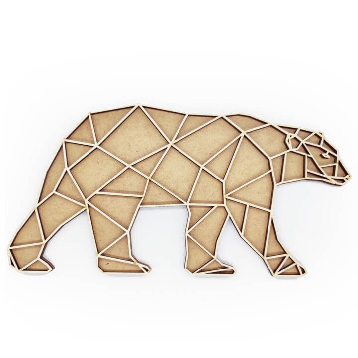 geometrische ijsbeer voor wholesale door Evyre Scrapbooking