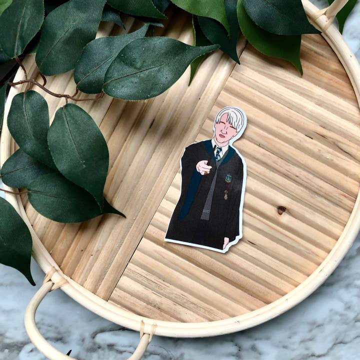 MDStickerShop - Wholesale Sticker - Draco Malfoy Silhouette Vinyl Sticker