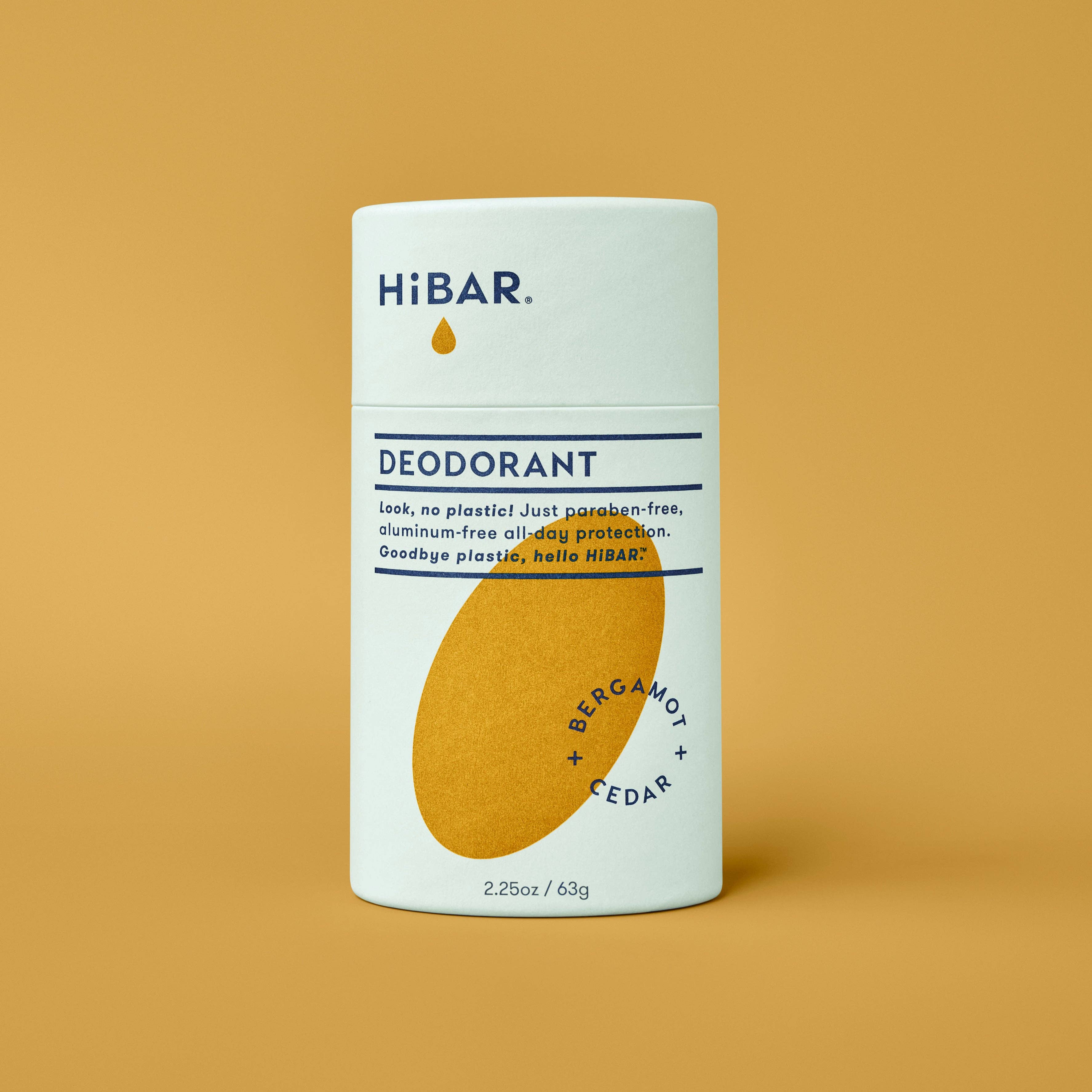 HiBAR - Wholesale Deodorant - Unisex - HiBAR Deodorant Bergamot + Cedar 2