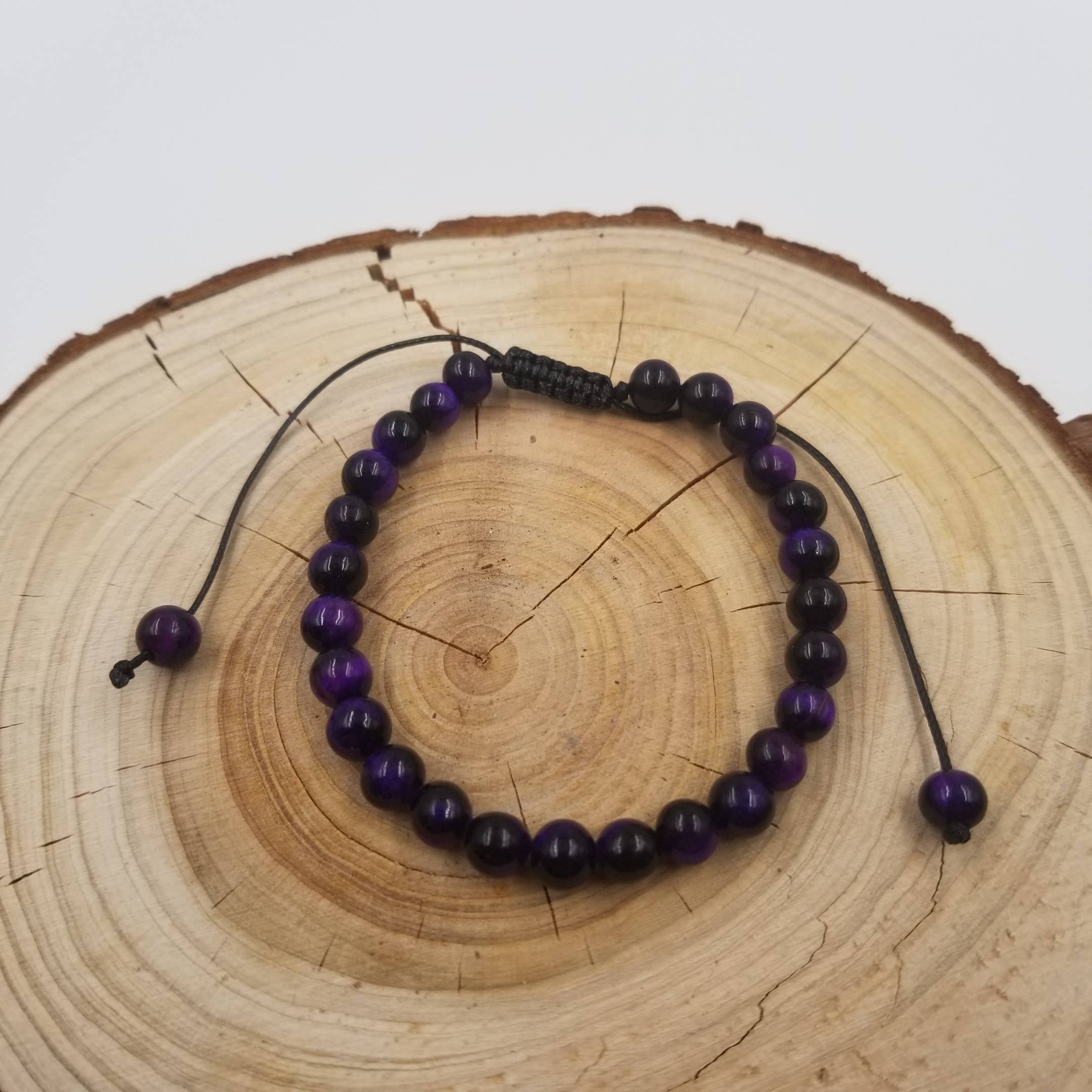 CHAKRA JEWELRY – wholesale Beaded bracelet – 6mm Energy Natural Stone Beads Yoga Bracelet4