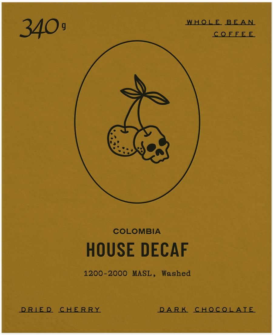 Casa Blanca Coffee Roasters - Vente Grains de café - Colombie décaféiné - Café frais torréfié - Fèves entières2