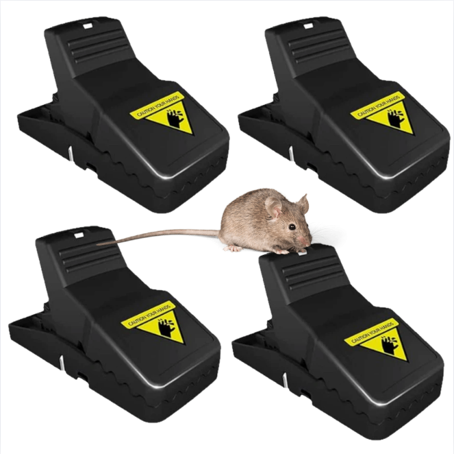 My Wholesale Warehouse - Wholesale Pet Grooming Aid - Not Cat/Dog - Generise Mouse Trap 4 Pack - Say Goodbye to Your Rodent Problem!0