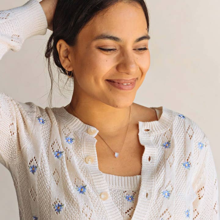 SoulKu - Wholesale Pendant/Charm Necklace - Moonstone Empowering Necklace for Strong Women