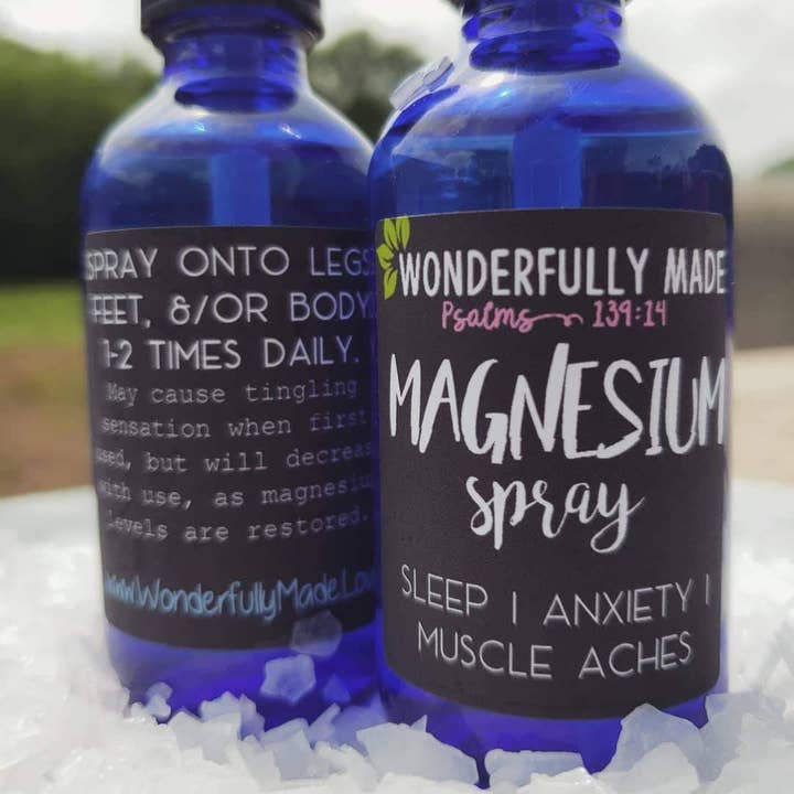 Wonderfully Made .love - Wholesale Pain Relief Spray/Cream - Magnesium Spray