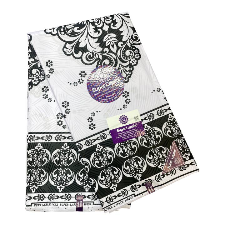 Afrikanskt tryckt tyg - 6 yards - Polycotton för wholesale av City Fabrics