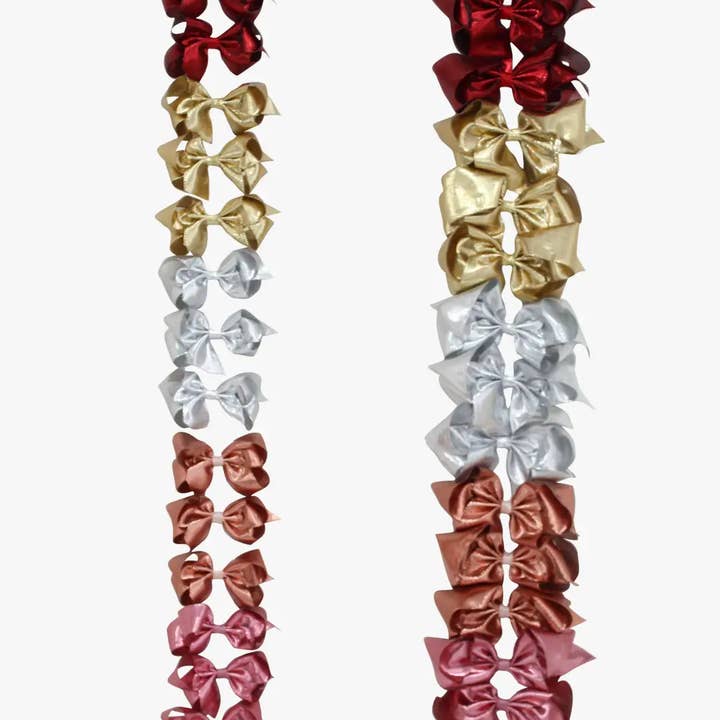 Super Toddler Nœud en Lamé Métallique par couleur pour la vente par Bows Arts