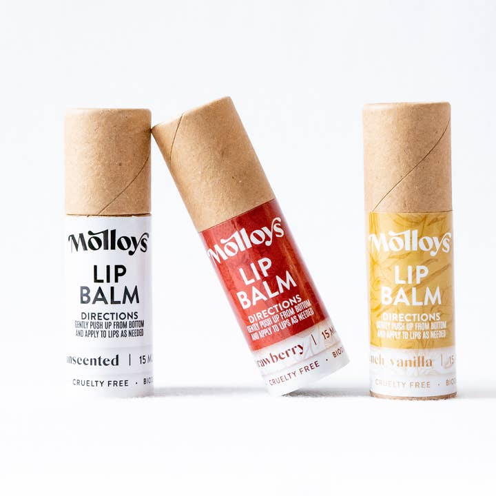 Baume à Lèvres pour la vente par Molloys Soap