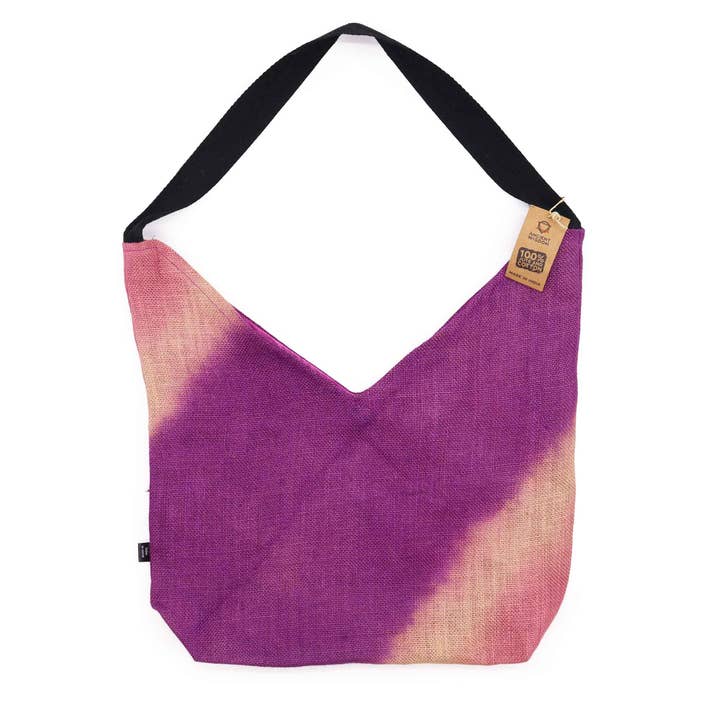 Soft Blend Shoulder Tote - Antique Fuchsia for wholesale by Ancient Wisdom