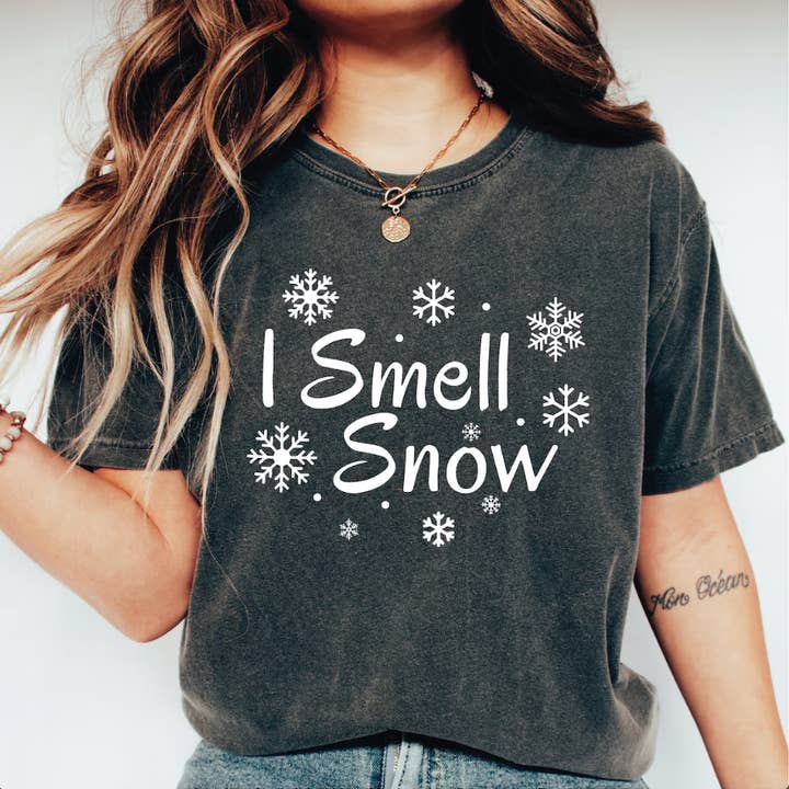 I Smell Snow Shirt for wholesale by Eleven Fashion