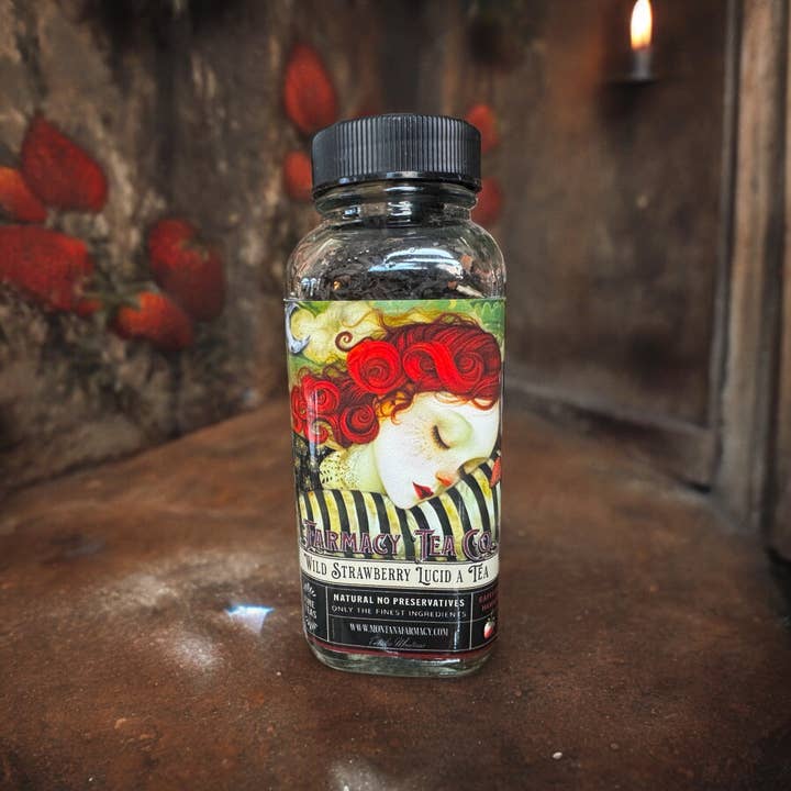 Montana Farmacy - Vendita all'ingrosso Tè sfusi - Wild Strawberry Lucid, un tè da sogno pieno di sapore5
