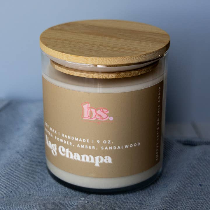 Vela de soja | Nag Champa para venta al por mayor de Barely Serious