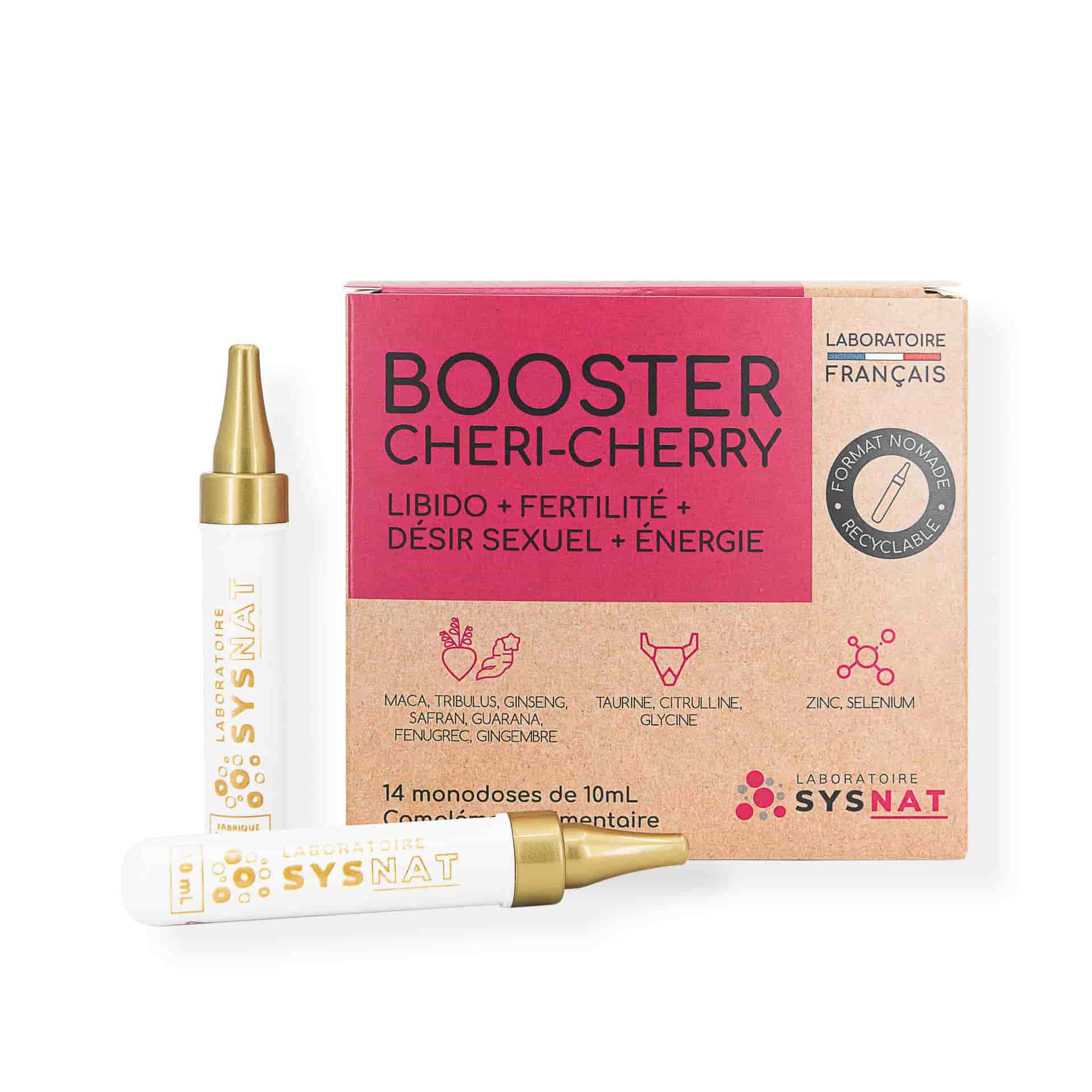 Laboratoire SYSNAT - Venta al por mayor Suplementos/vitaminas para beber - BOOSTER Vitalidad Sexual - 14 dosis0