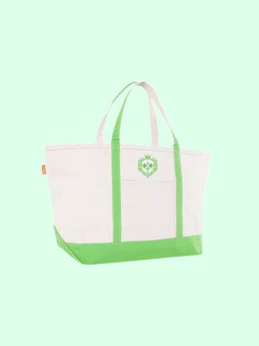 Große Strandtasche — Grün für den Großhandel von Pickleball Prep