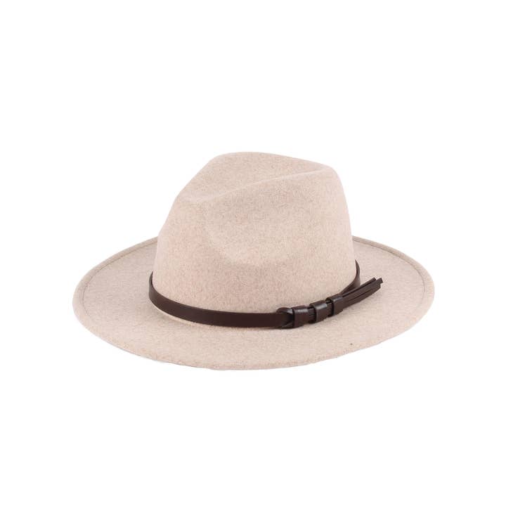 Jeanne Simmons Accessories - Wholesale Fedora – Women’s - Fedora Faux Felt 7308 Hat Winter2