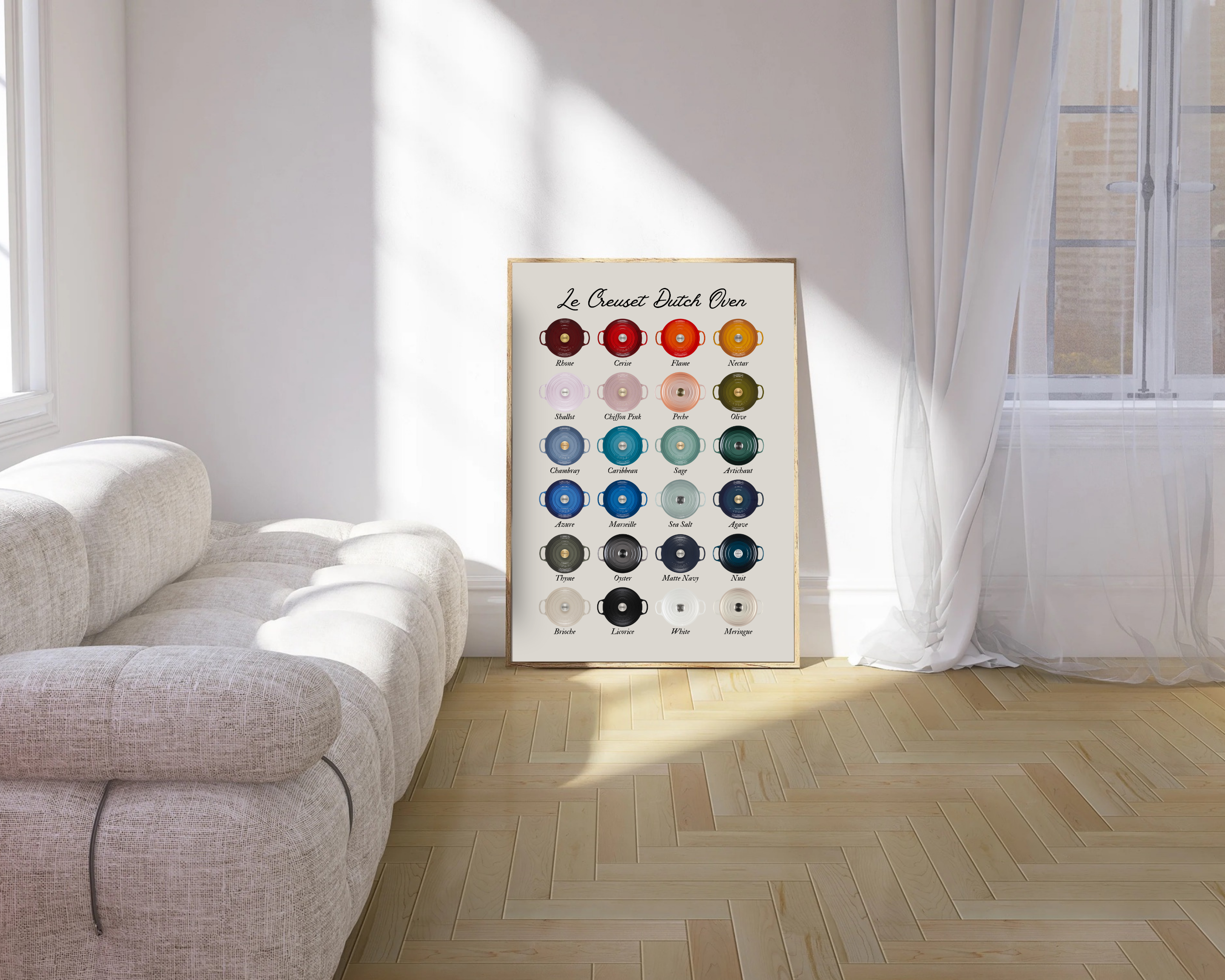 Olive Street Collective - Wholesale Art Print - Le Creuset Print12