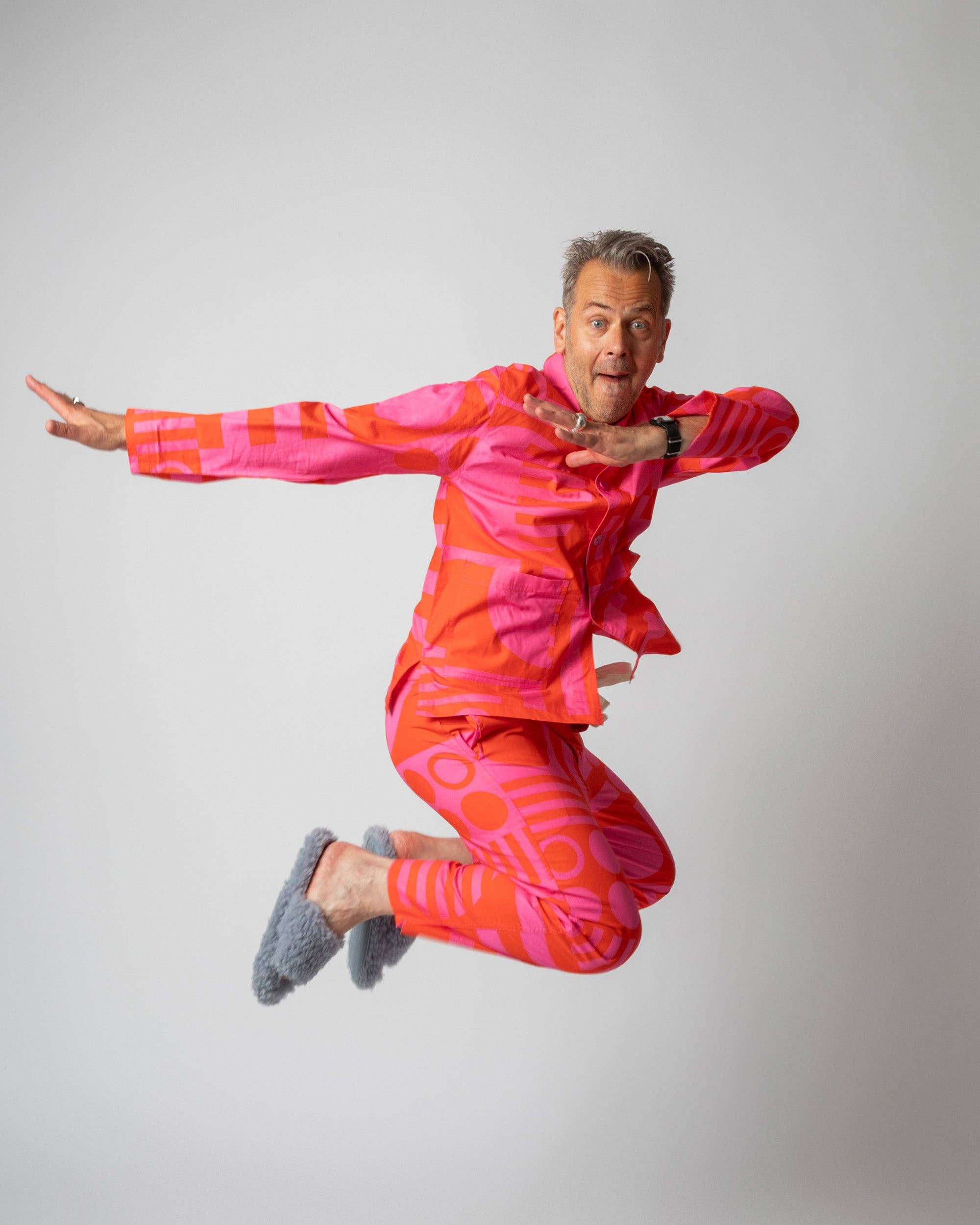 Irregular Sleep Pattern – wholesale Pants – Women's – Paradox High Waisted Trousers in Hot Pink5